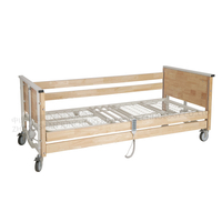 Rubber Wood Economic Trendelenburg Electric Home Care Bed