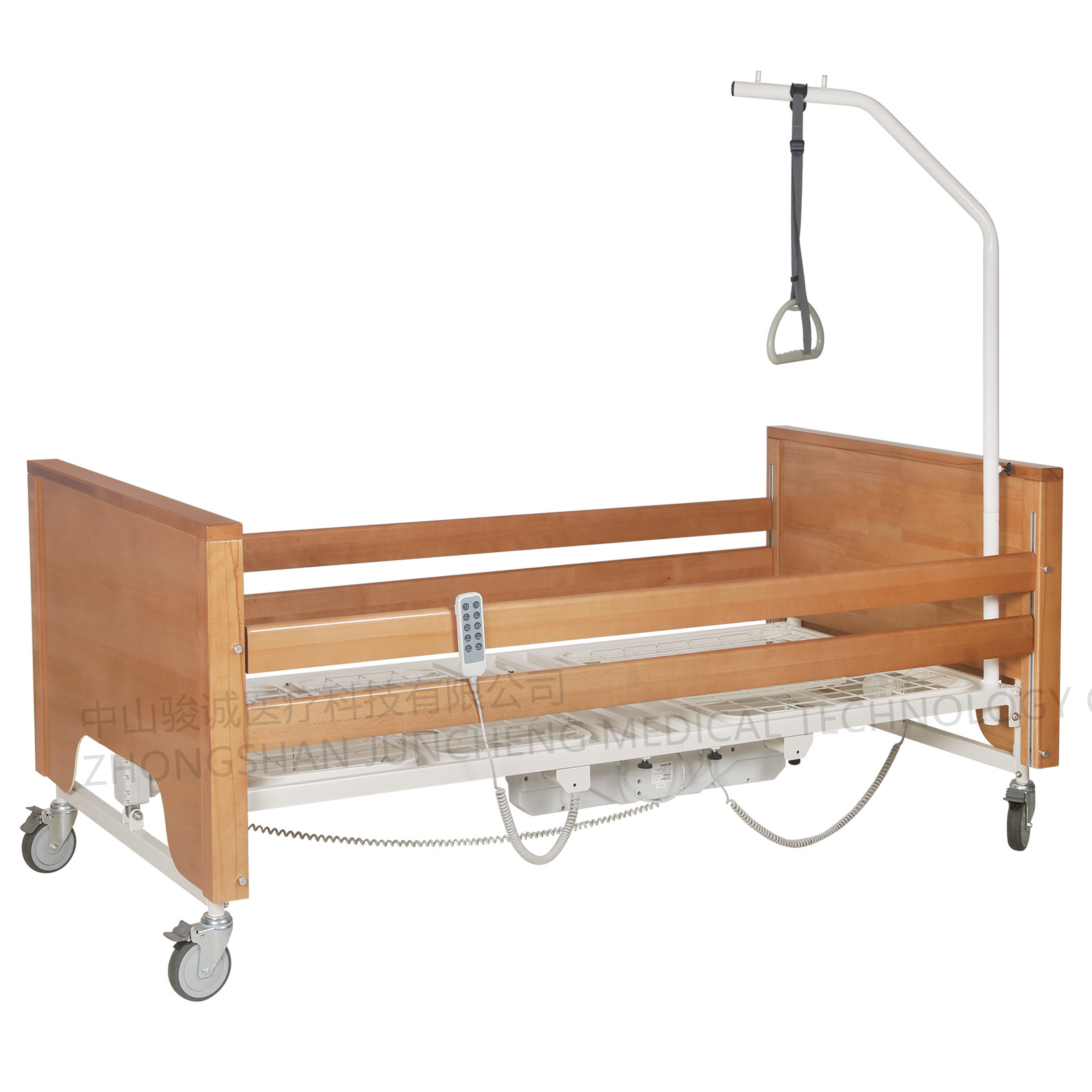 Beech wood made trendelenburg electric homecare bed